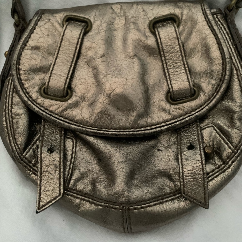 Metallic side bag from Madewell